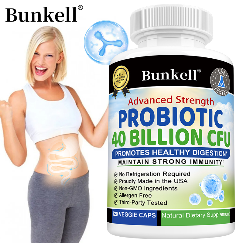 Probiotic 60 Billion - Capsules de probiotiques 40 milliards d'UFC,