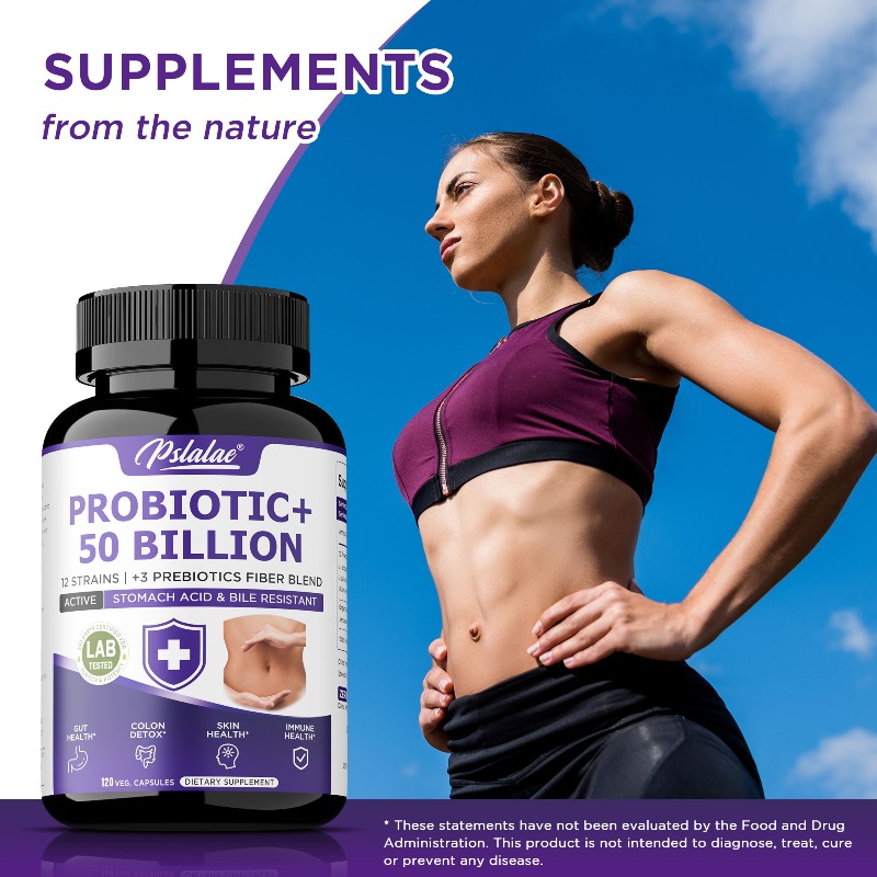 Probiotic 60 Billion - Probiotique 50 Milliards - Maintient la