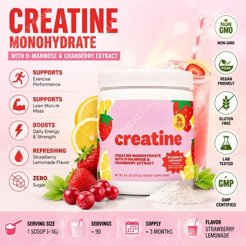 Creatine Monohydrate Powder - Créatine Monohydrate en Poudre – Complément