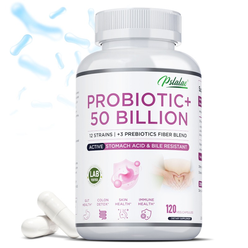 Probiotic 60 Billion - Probiotiques 50 Milliards - Favorisent l'absorption