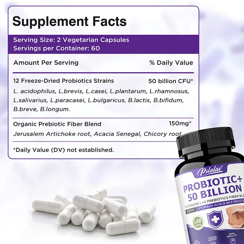 Probiotique 50 Milliards - Mai - Probiotic 60 Billion avis et prix