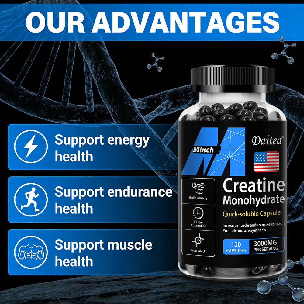 Capsules de créatine monohydra - Creatine Monohydrate Powder avis et prix