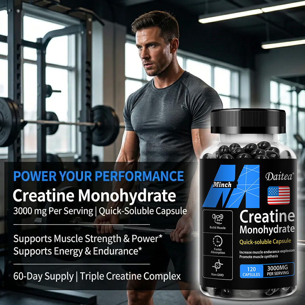 Capsules de créatine monohydra - Creatine Monohydrate Powder avis et prix