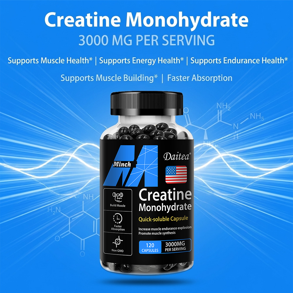 Capsules de créatine monohydra - Creatine Monohydrate Powder avis et prix