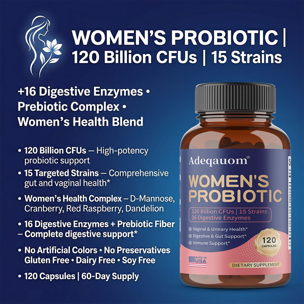 Capsules probiotiques pour fem - Probiotic 60 Billion avis et prix