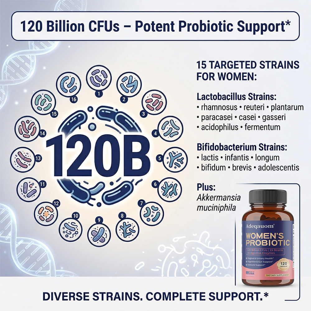 Capsules probiotiques pour fem - Probiotic 60 Billion avis et prix