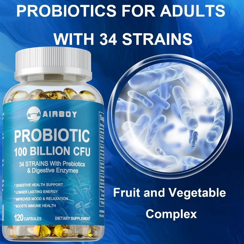 Probiotiques 100 milliards CFU - Probiotic 60 Billion avis et prix