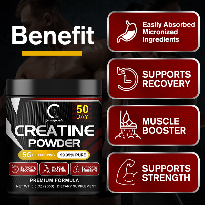 GPGP GreenPeople poudre de mon - Creatine Monohydrate Powder avis et prix