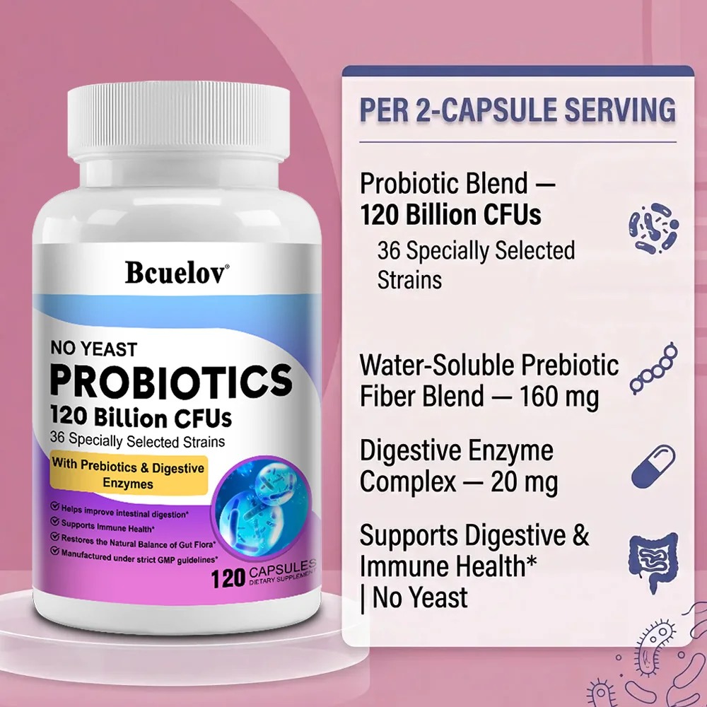 Capsules de Probiotiques aux E - Probiotic 60 Billion avis et prix