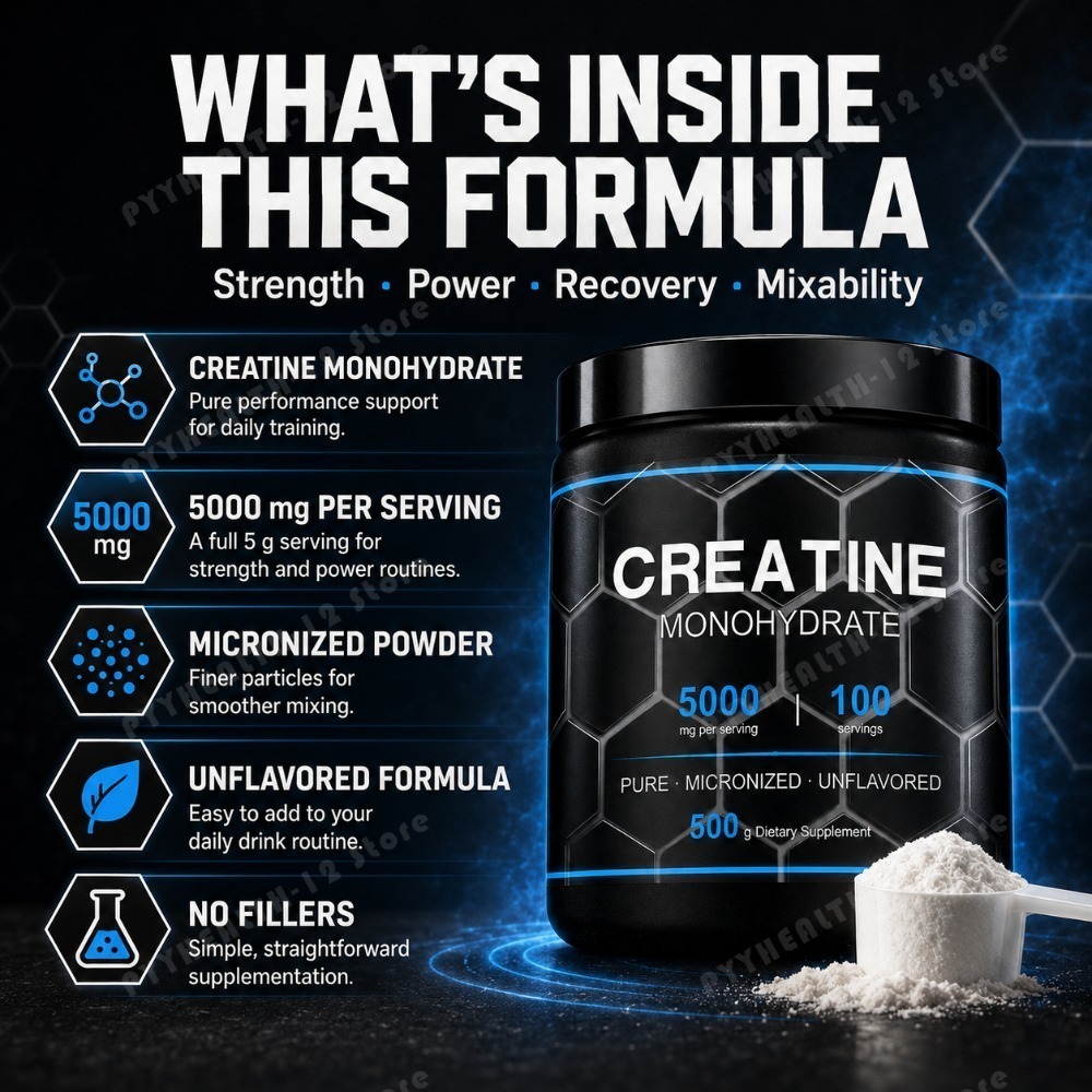 Poudre de créatine monohydrate - Creatine Monohydrate Powder avis et prix